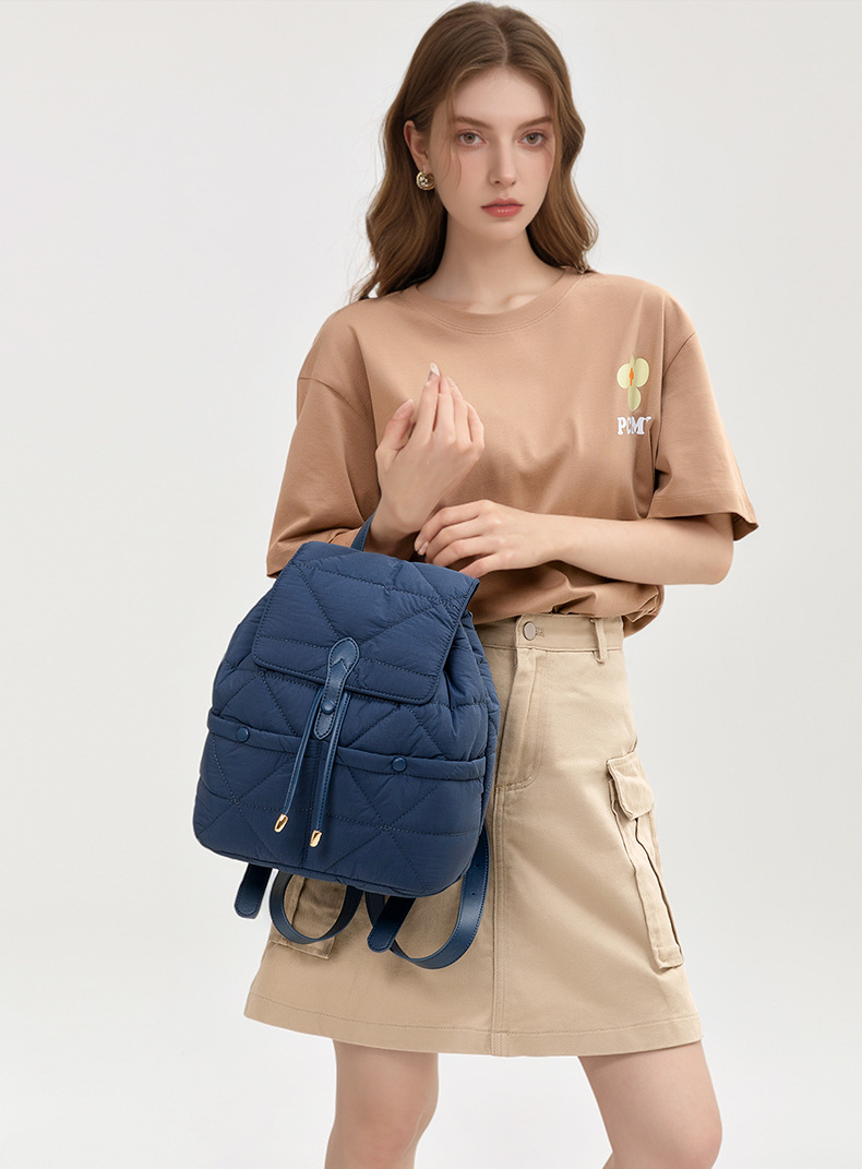 Damentasche Damenrucksack Nischendesign Persönlichkeitstrend einfache Mode Schultasche_voghion.com