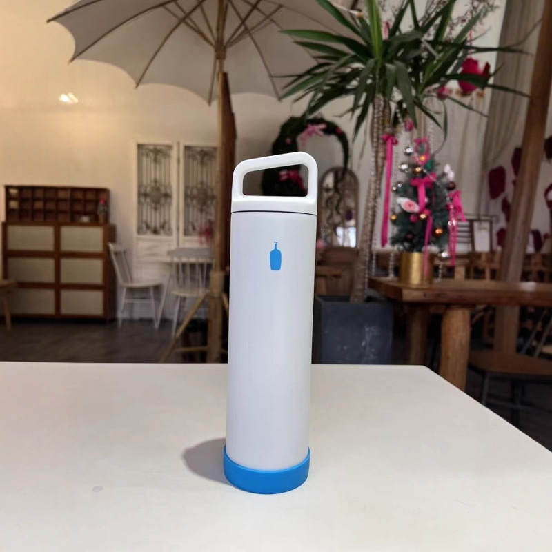 日本Bluebottle咖啡蓝瓶子不锈钢户外手提式密封保冷杯|undefined
