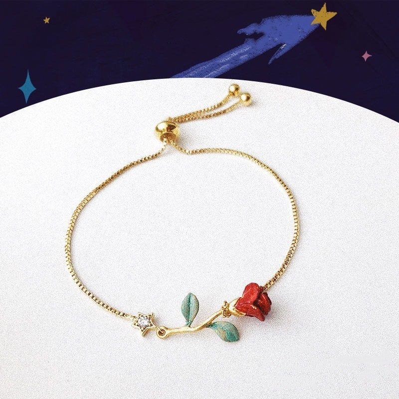 Bracelets Classification 1 Piece Quantity Copper Gold Plated Simple Style Flower Plating Bracelets
