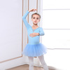 Children's summer dancing gym suit, clothing, with short sleeve