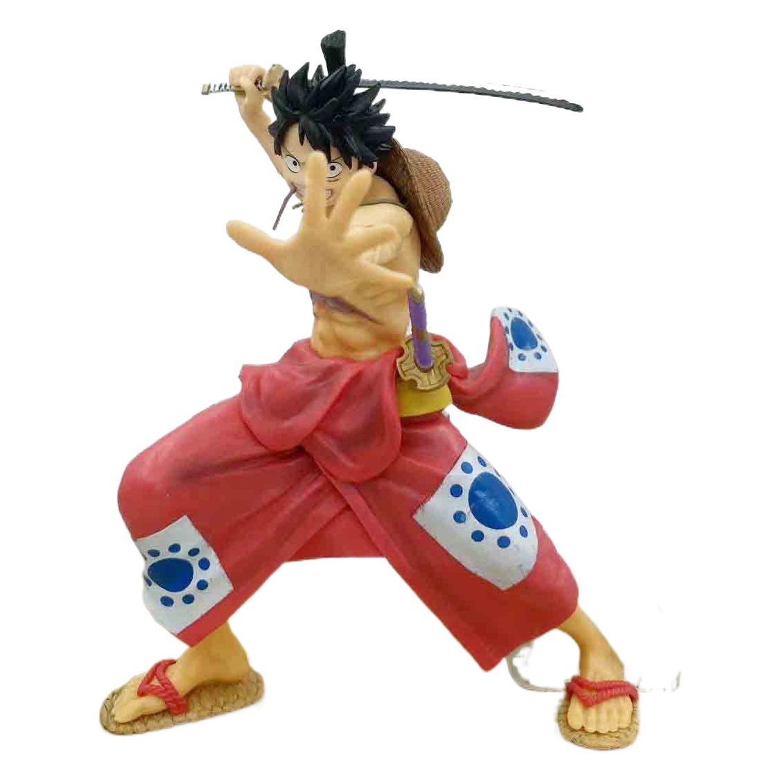 Una pieza fuego boxeo luffy gran boxeo luffy serie anime modelo decoración estatua hecha a mano al por mayor