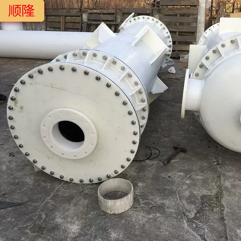 厂家供应不透性石墨改性PP降膜吸收器耐腐蚀性降膜式气体吸收设备