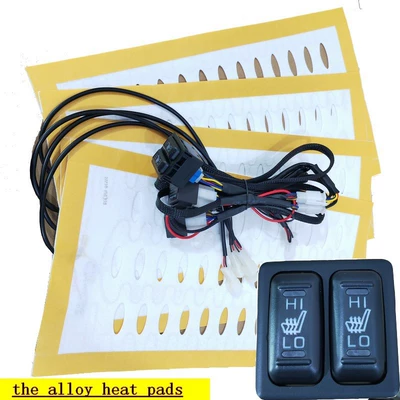 Seat heating alloy wire heating seats 4 pieces suitable for Pajero (Seats and accessories)