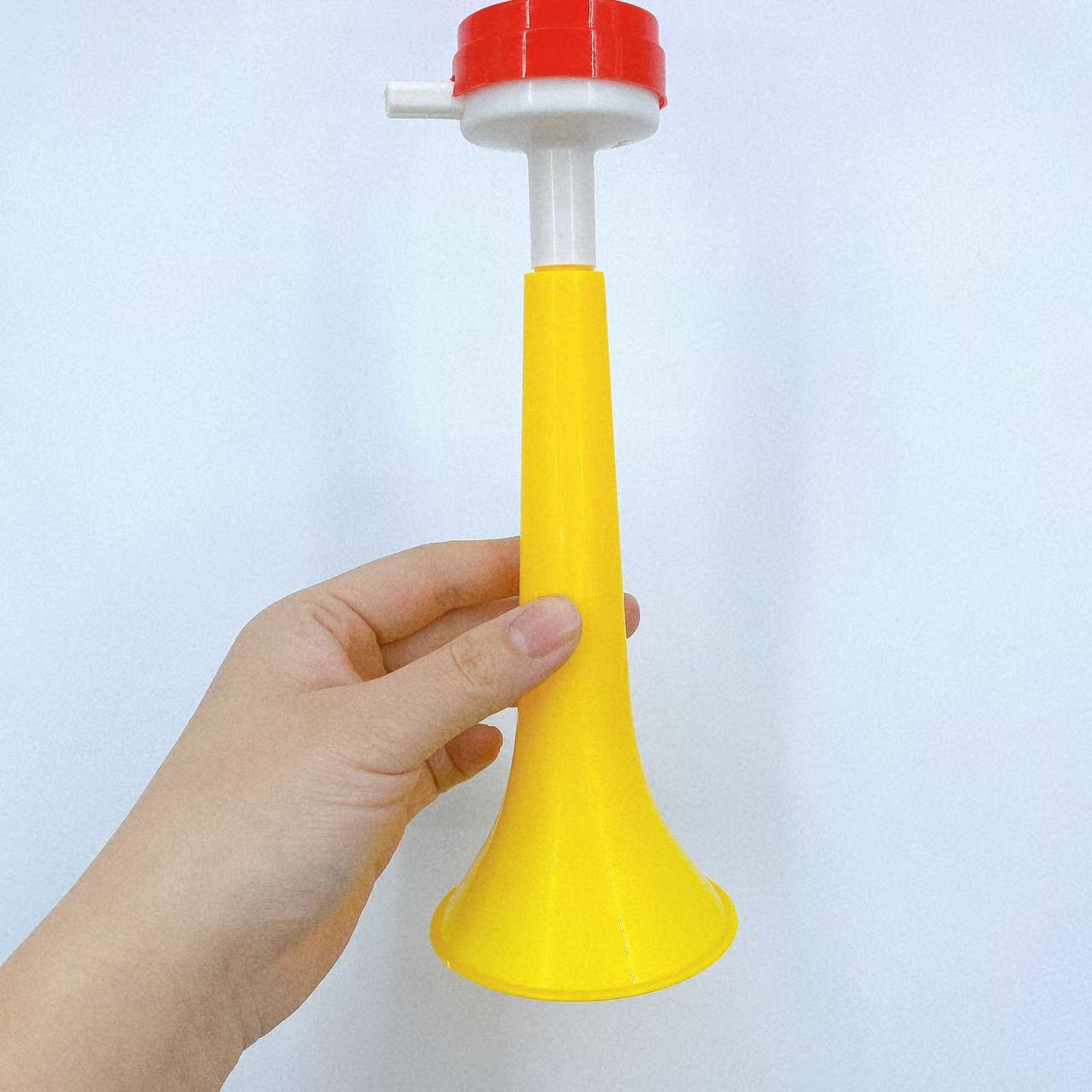 Bocina de animación una sección de bocina pequeña 23 cm juego de instrumentos de soplo de refuerzo accesorios juguetes de plástico 1 lote de yuanes image 5