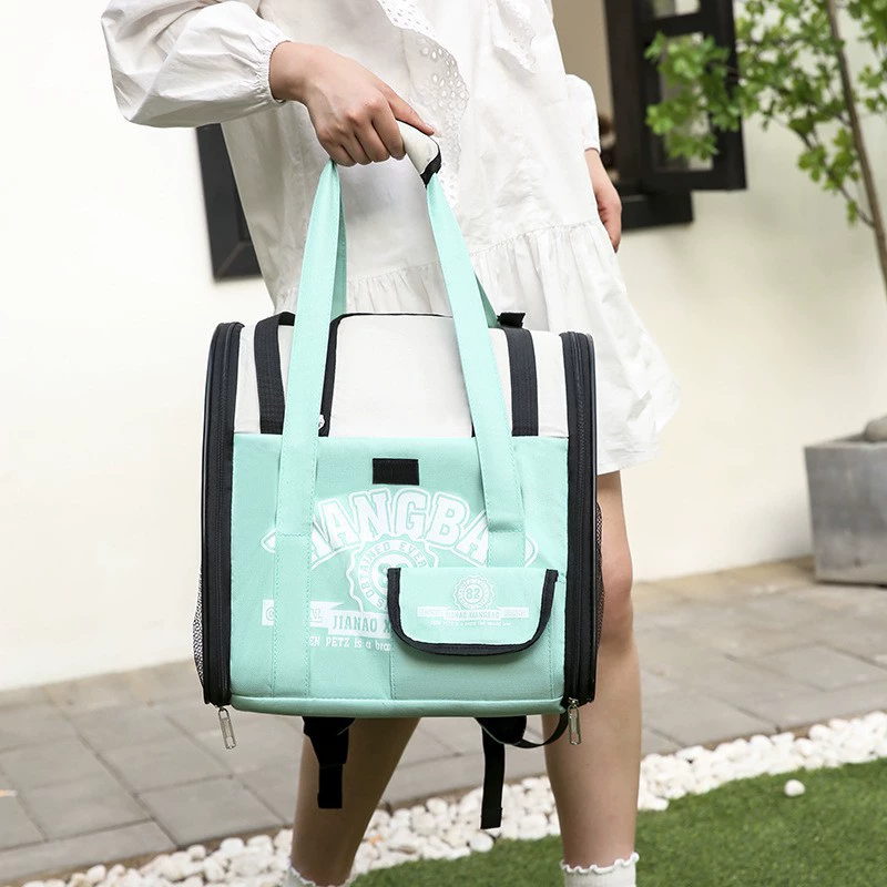 Handheld foldable backpack to go out