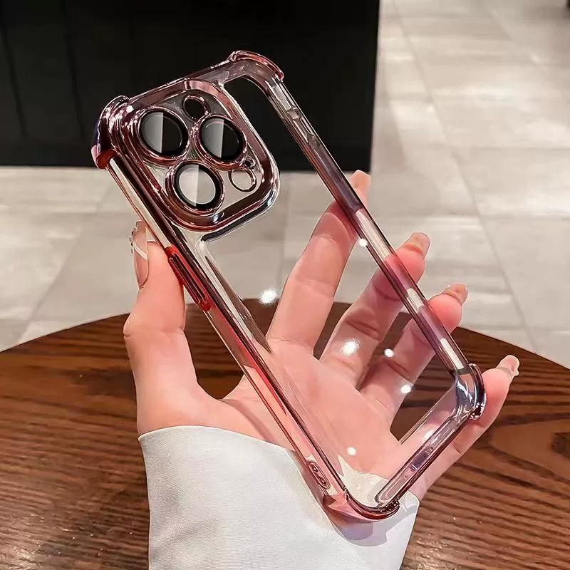 Apple, совместимый iPhone17 Pro, воздушное мешок, чехол для телефона, объектив, iPhone 16, iPhone, защита от падения