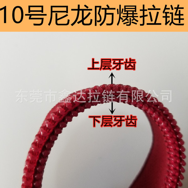 Double-layer nylon explosion-proof suitcase with zipper