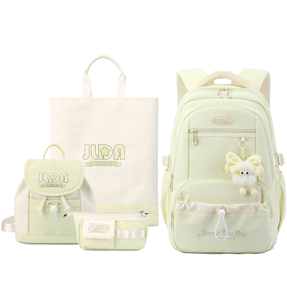Nueva mochila para estudiantes de secundaria, mochila de viaje de ocio ultraligera para mujer, mochila para estudiantes transfronterizos de gran capacidad para estudiantes universitarios