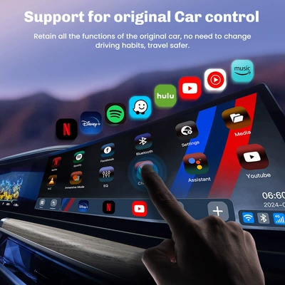 System Video Conversion Box — Simsiz CarPlay və Android Auto