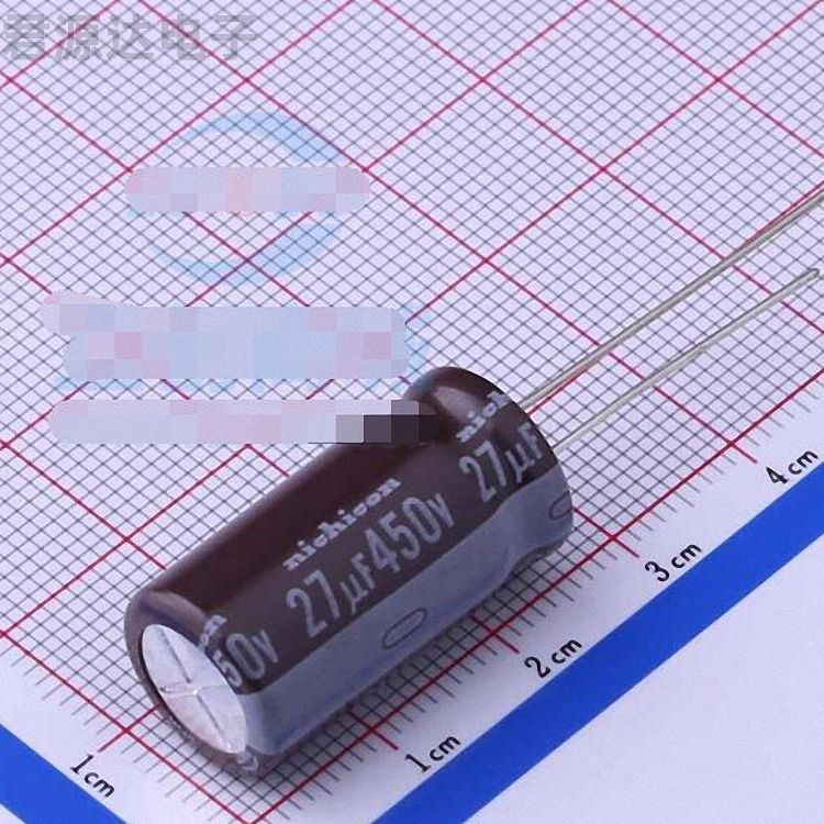 UCY2W270MHD描述27uF 450V电解电容器