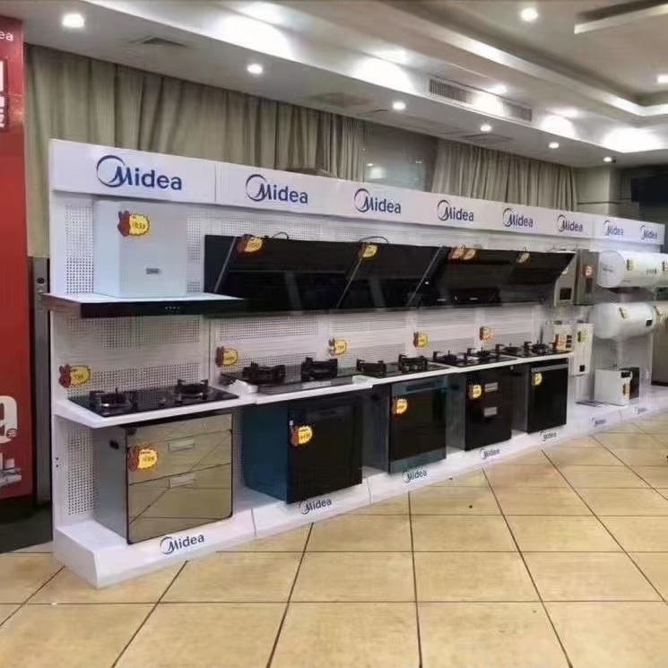 空调货架展台热水器展示架户外厨卫油烟机灶具展示柜厨电移动展架