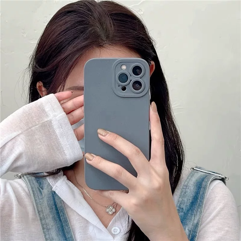 Apple, matte совместимый чехол для телефона, минималистичный iPhone 12, iphone, 13promax