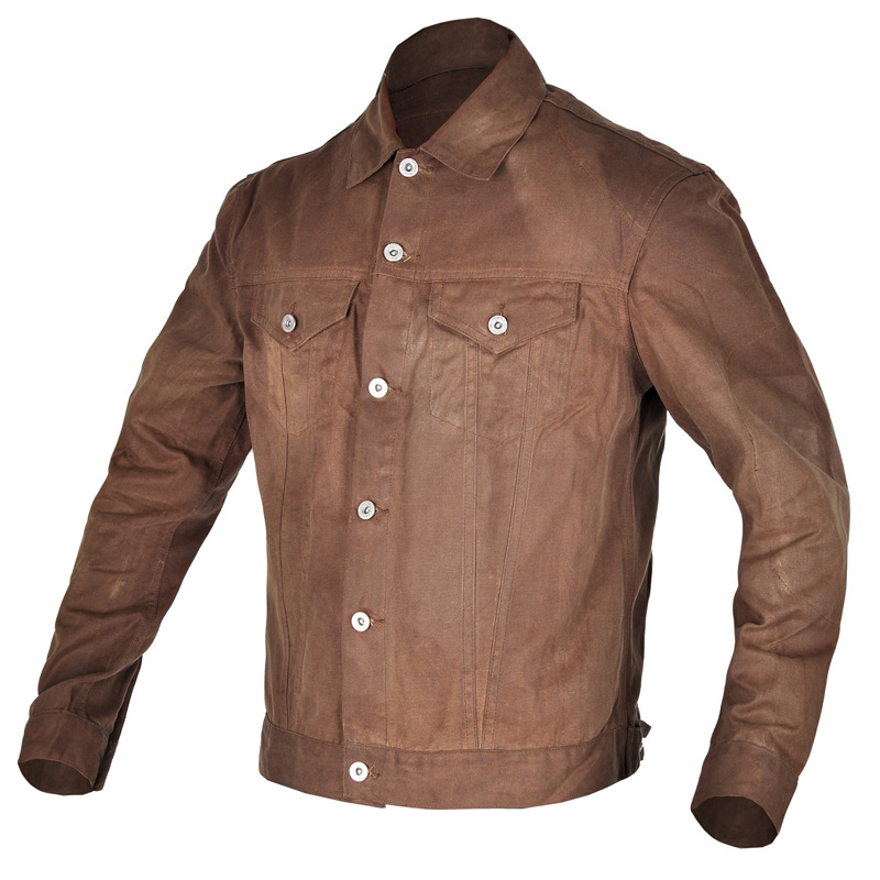 VOLERO american retro máquina pesada chaqueta de cera de aceite motocicleta ciclismo ropa ameikaji aceite cera chaqueta de la motocicleta