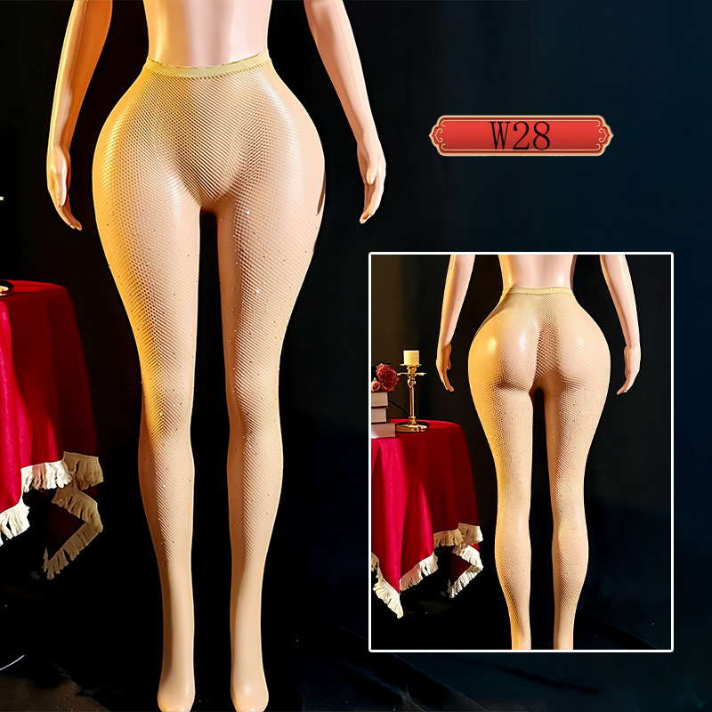Yue mariposa calcetines de red de perforación caliente, calcetines sexuales transfronterizas, calcetines de red de pesca sexy JK, calcetines de red de pesca europeas, calcetines W28
