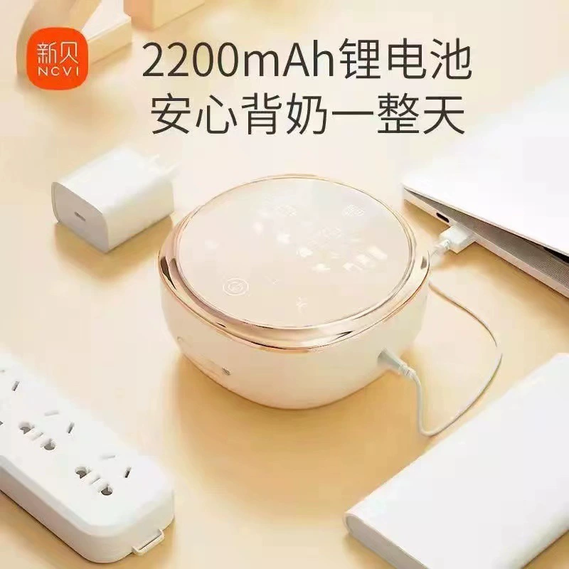 Double-sided electric breast pump for young mother