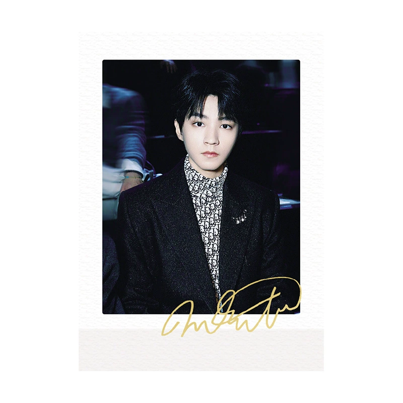 Формальная подпись TF Polaroid маленькая карточка Wang Junkai Wang Yuan Yi Yang Qianxi звезда периферийная маленькая карточка та же поддержка подарок