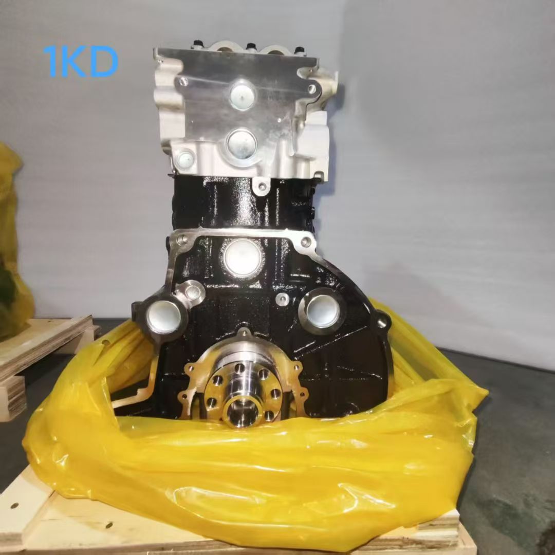 1Kd-2Kd Toyota Prado Hilux Overbearing 3.0t Diesel Version Basic Machine New Cylinder Head and Cylinder Block