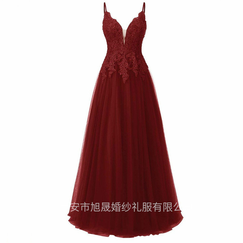 Sexy long evening dress