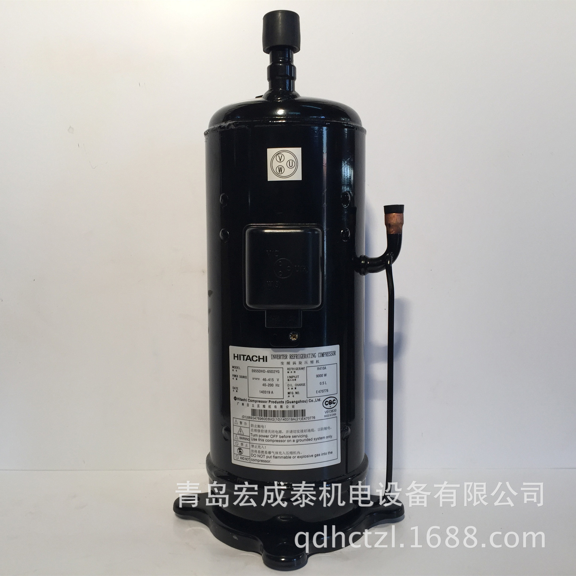 销售优质日立压缩机 E655DHD-65D2YG空调制冷压缩机 压缩机制冷