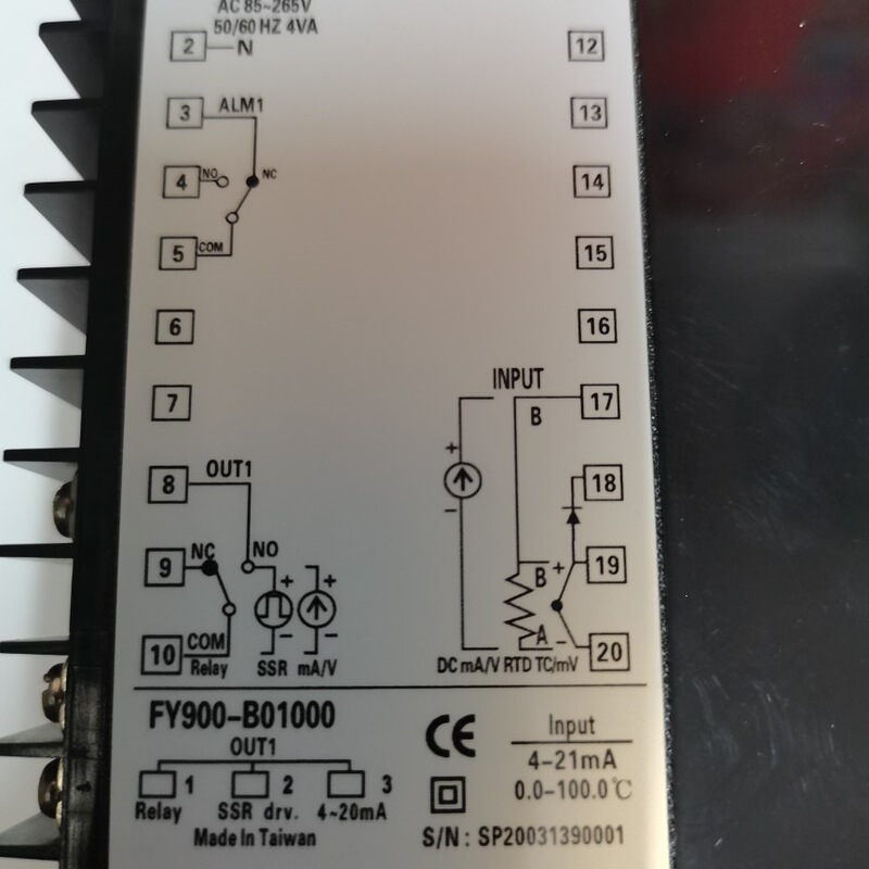 FY900-111000 FY900-B01000 FY900-B01000T FY900-BB2000 Taiwan Instrument FY900-111000 FY900-B01000 FY900-B01000T FY900-BB2000 Taiwan Instrument