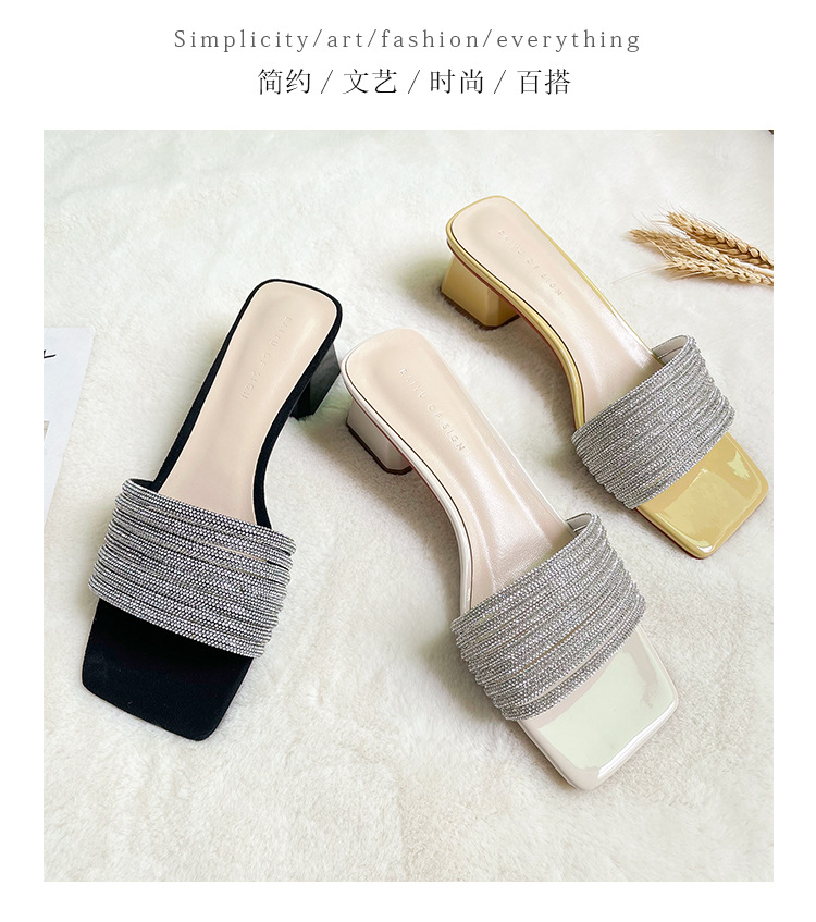B7719 1380K GIÀY DÉP LÊ NỮ SHETDU GẮN ĐÁ GIÀY DÉP NỮ G04 SẢN PHẨM MỚI