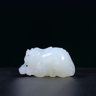Jin Yu Tang Xinjiang Hetian Jade [Lucky Pixiu] Exquisite Mutton Jade Pixiu Pendant Jade Delicate and Oily