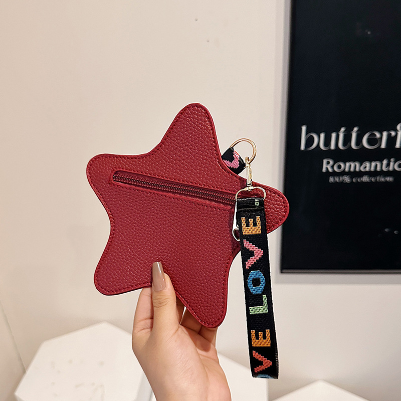 Tendencia de moda transfronteriza nueva forma de estrella de color sólido estilo occidental sentido de diseño de nicho casual bolso de mano para mujer