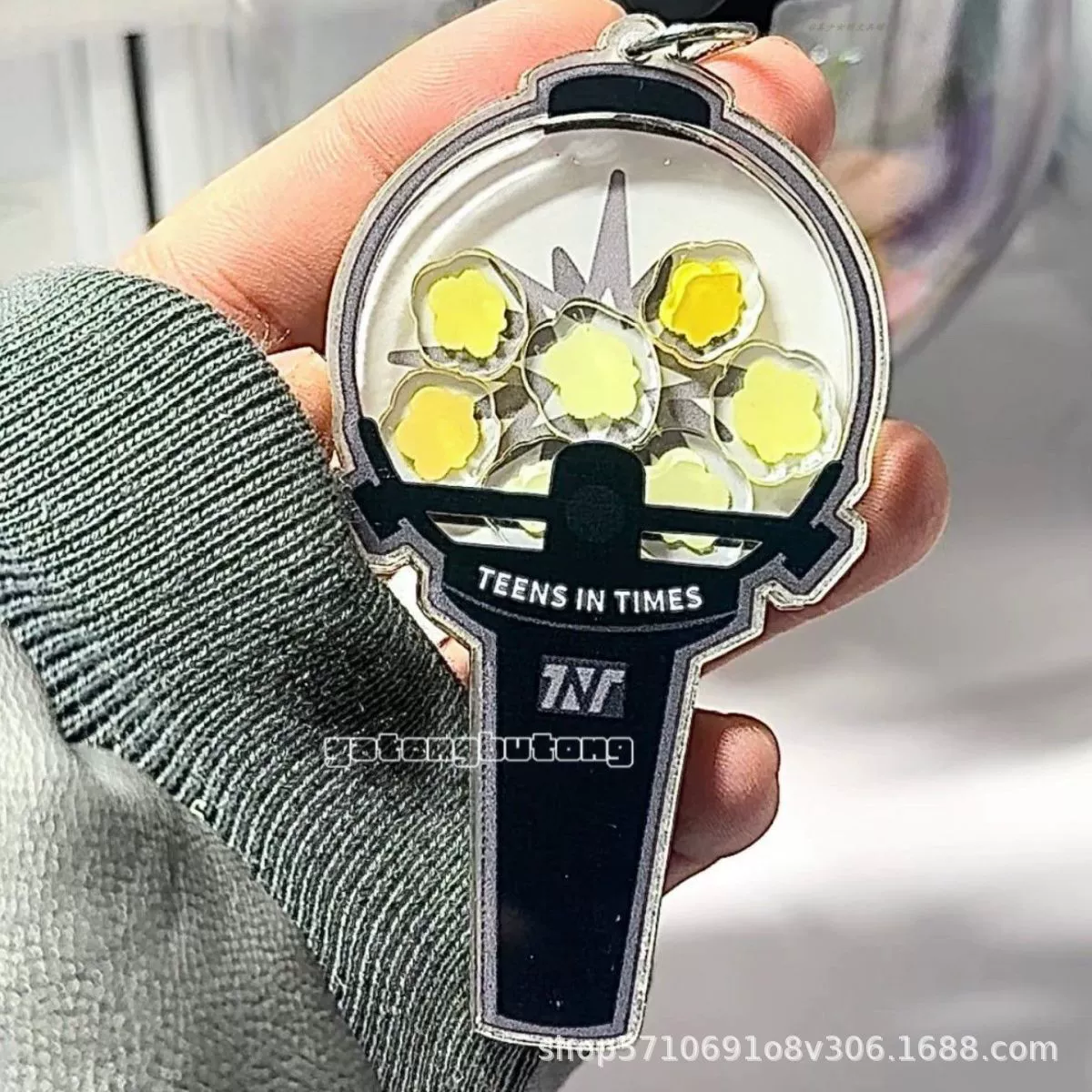 TNT Times Youth League's высокая acrylic звезда преследования опора палка, взбодрить радость отправления друзьям и лучшим товарищам