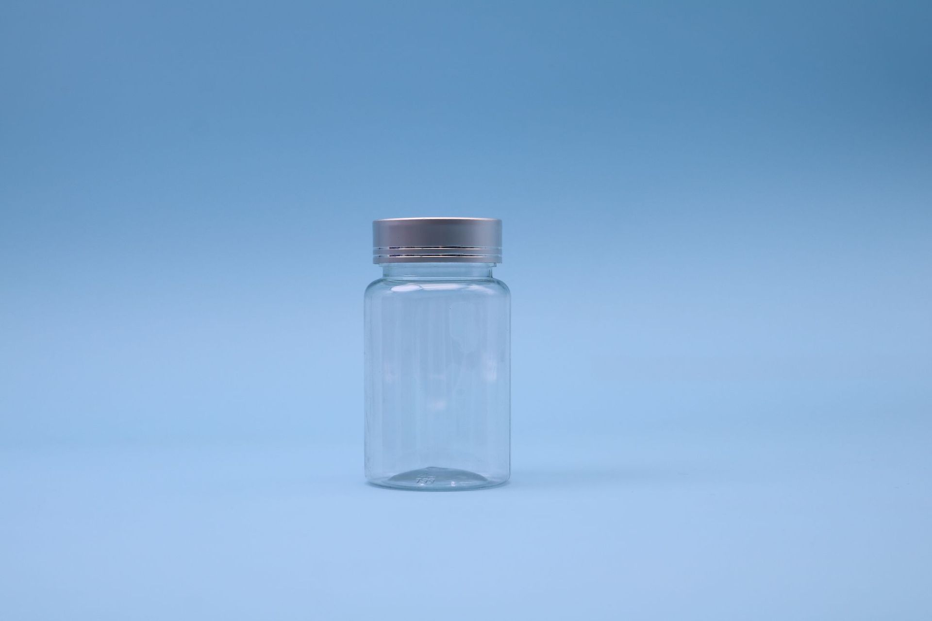 Botella de plástico PET con tapa, botella de grado alimenticio para caramelos en tabletas, tabletas de calcio con aceite de pescado de 100 ml, botella de plástico para vitaminas, botella vacía