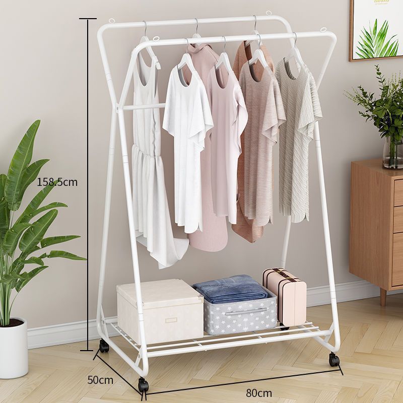 [더블폴형 + 유니버셜 휠] 길이 80CM 화이트