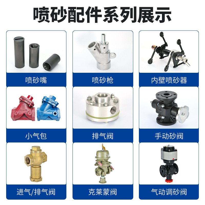 Prensado en caliente boquilla de carburo de boro presión general tipo de caja accesorios de la máquina de chorro de arena pistola de chorro de arena boquilla de primera calidad de alta resistente al desgaste