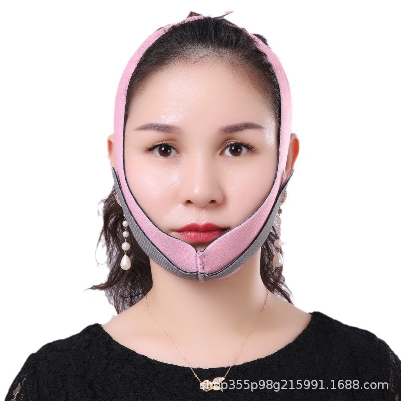 Cross-border in stock V-face small face facial lifting and tightening artifact V-face bandage face shaping tool face lifting comfortable and breathable