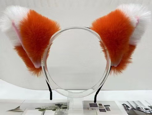 Diadema de orejas de gato con campana, cosplay y accesorios festivos