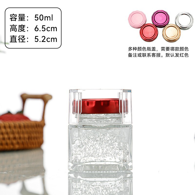 批发鲜炖燕窝分装瓶花胶瓶鱼胶瓶耐高温八角玻璃瓶蜂蜜瓶果酱瓶