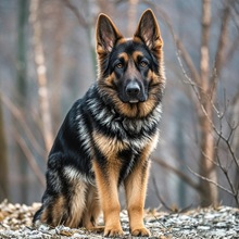 纯种德国牧羊犬双血统幼犬活体幼崽宠物狗狗活物警用犬警用血统