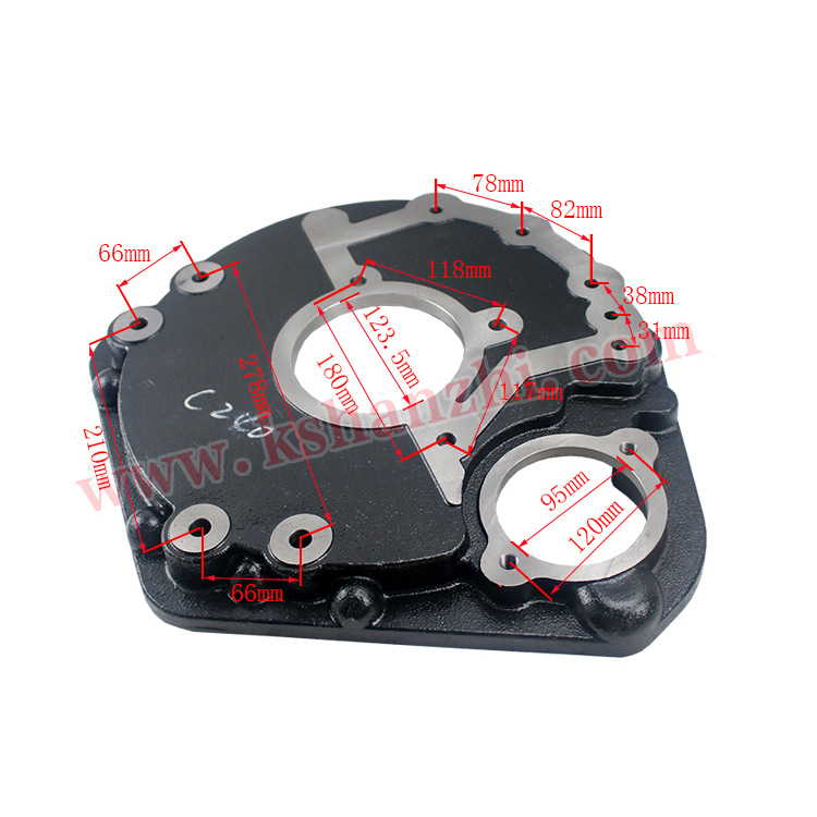 Carcasa de volante de carretilla elevadora 5 - 11341 - 104 - 3 para carcasa de conexión de accesorios del motor ISUZU C240 4JG2