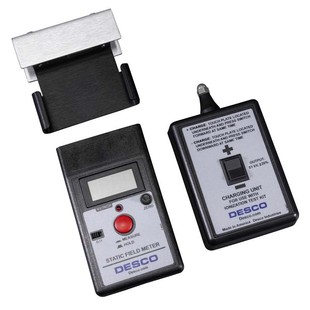 Desco digital electrostatic field tester suit new imported 19443