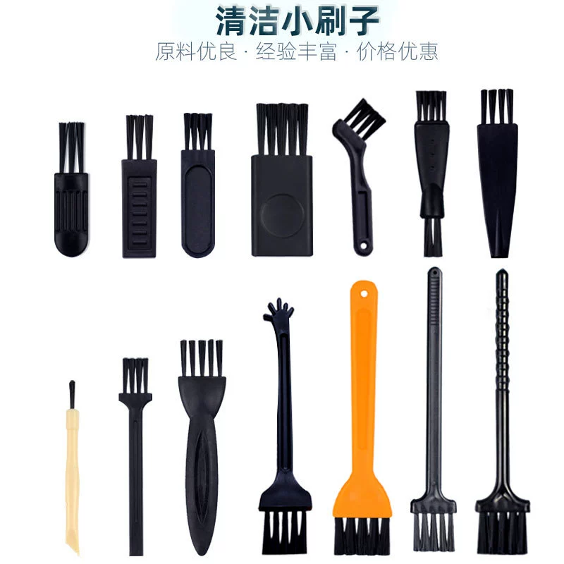 Оптовая продажа комаров чесночная клавиатура щетка для чистки бытовой техники Маленькая щетка для бритвы для удаления пыли Маленькая щетка