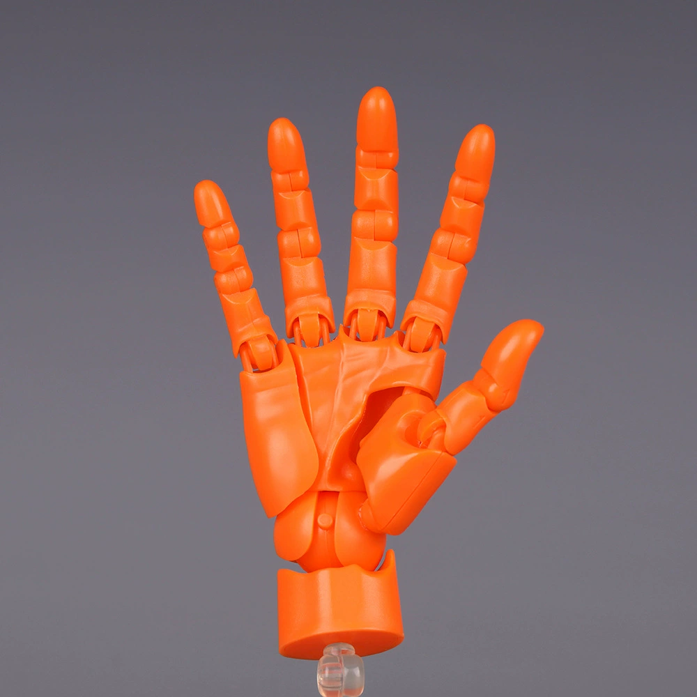 Миниатюрная модель гашапона 1/2, супер подвижная модель пальцев, модель человеческой руки, эскиз, стандартная правая рука