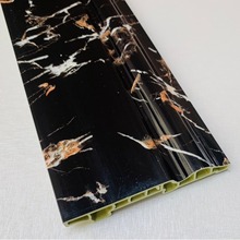 竹木纤维踢脚线PVC木塑地脚线地板配件木线PVCPVC现代风格瓷砖