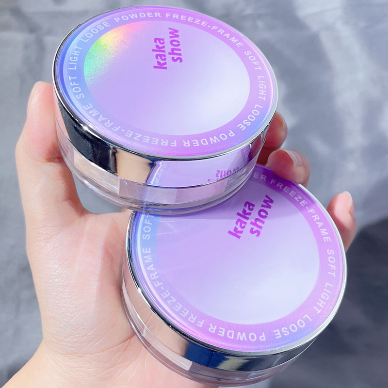 kakashow Oil control waterproof Make up Loose powder natural Concealer ventilation Matte Powder Parity