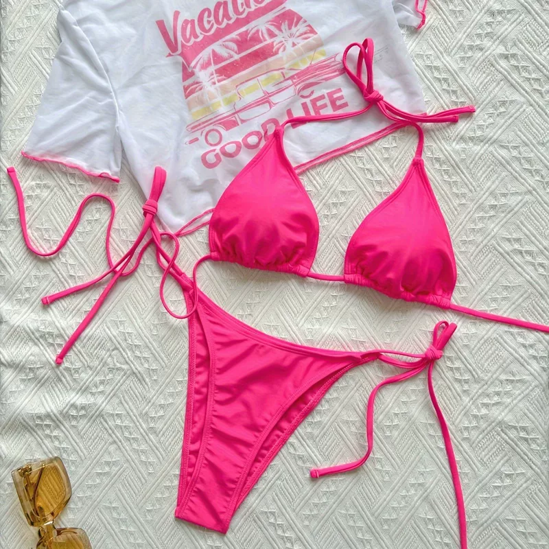 Swimwear, fitted quick dry brace, plus size, backless