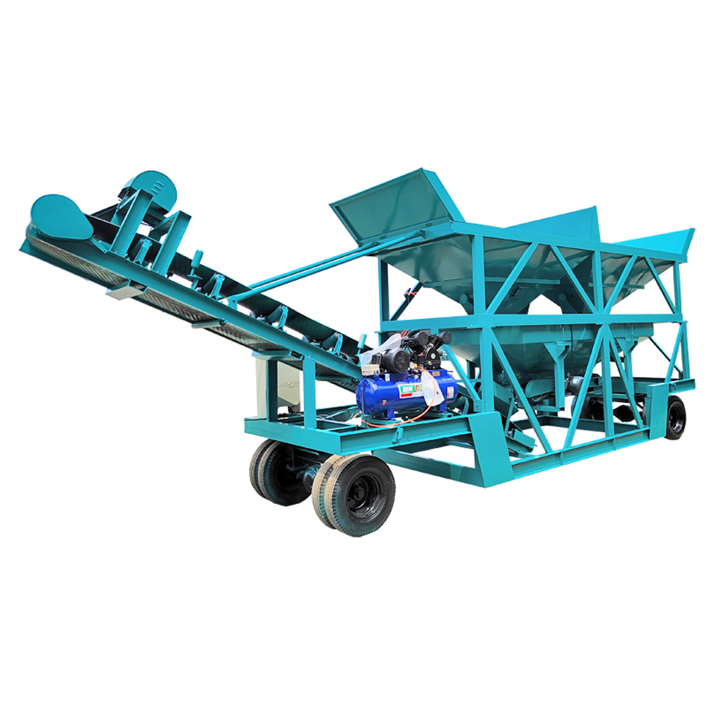 Máquina de mezcla de hormigón totalmente automática, máquina de mezcla de hormigón, fábrica de equipos de mezcla de cemento de hormigón