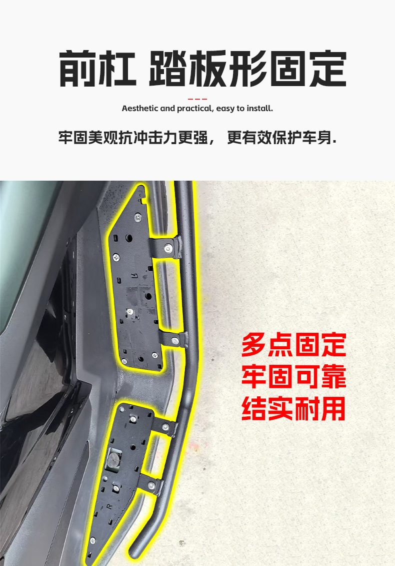 Suitable for Shengshi 150X Bumper Exhaust Bar Anti-Collision Anti-Fall Protection Bar Full Surround Front and Rear Guard Bar Modification Accessories