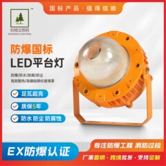 Led国標防爆平電気スタンド20W-120W工業化学工場倉庫国標爆灯防水平