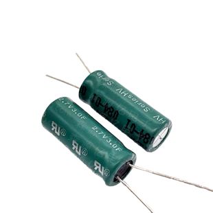 2.7V3F Super Farad Capacitor American powerstor HV Series 2.7V3.0F Coiled 8*20