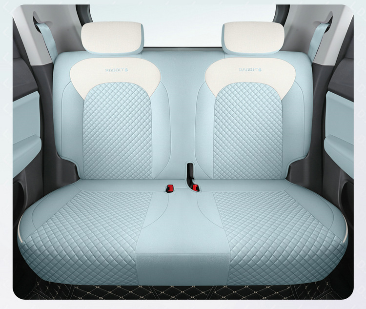 New zero run T03 special seat cover to3 four seasons GM seat cushion all-inclusive linen fabric seat cover cartoon