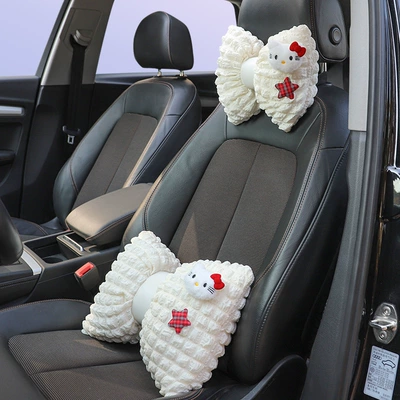 Shoulder Protector, Tissue Box, Headrest - 1-headrest-1-lumbar-support