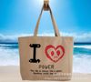 Cartoon shopping bag, shoulder bag for leisure, capacious one-shoulder bag