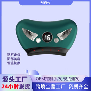 Electric Bianstone Scraping Board, Smart Facial Scraping Instrument, Meridian Brush, Shaving Beauty Massager, Constant Temperature Beauty Instrument